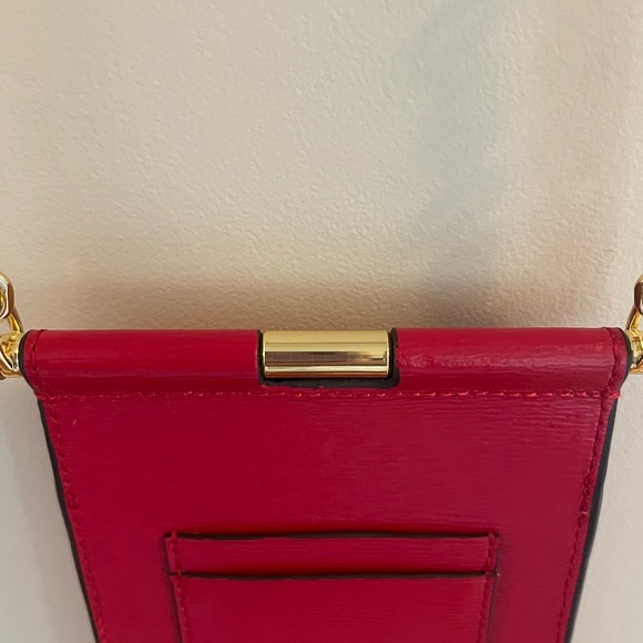 Red Leather Ralph Lauren Crossbody bag - Picture 3 of 7